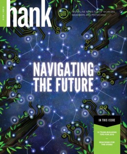 Image of Hank magazine cover Navigating the Future