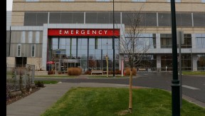 exterior of emergency department